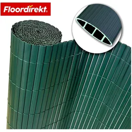 Floordirekt PVC Sichtschutzzaun 100 x 500 cm Grün