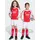 adidas FC Arsenal 25/26 Kids, Mini-Heimausrüstung - Better Scarlet / White - 92