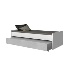 deinbett Ausziehbett Joker 94 x 27 cm grau