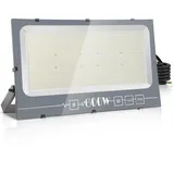 Royana 600W Strahler Außen, Superhell Aussenstrahler 60000LM Baustrahler, IP66 Wasserdicht Flutlicht Außenleuchte 3000K Warmweiß Scheinwerfer für Garage, Garten, Sportplatz