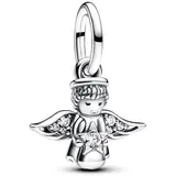 Pandora Moments Funkelnder Engel Charm-Anhänger, Kompatibel Moments und ME Armbänder, 793598C01