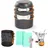 toboli Camping Geschirr Set 6 tlg. Kochgeschirr für Outdoor Kochausrüstung mit Topf und Besteck