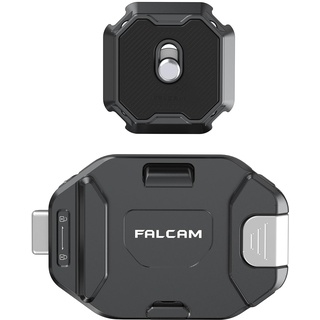 falcam F38 Kit Clip Kamera V2, F38 Clip Rucksack mit Platte für Rucksack Schultergurt und Kamera F38B3803