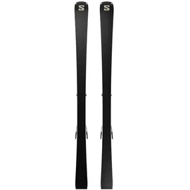 Salomon S/max N°10+m10 Gw L80 Damen Alpin-skiausrüstung Schwarz/Bronze 165 cm