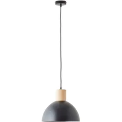 Hängeleuchte Daintree Schwarz/Natur max. 60 Watt
