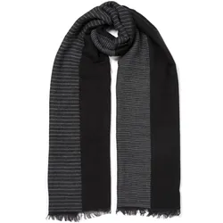 Strickschal MONTI, Damen, schwarz, Feinstrick, Materialmix, klassisch, Modetücher, aus hochwertigem Materialmix, Modeschal, maximaler Tragekomfort