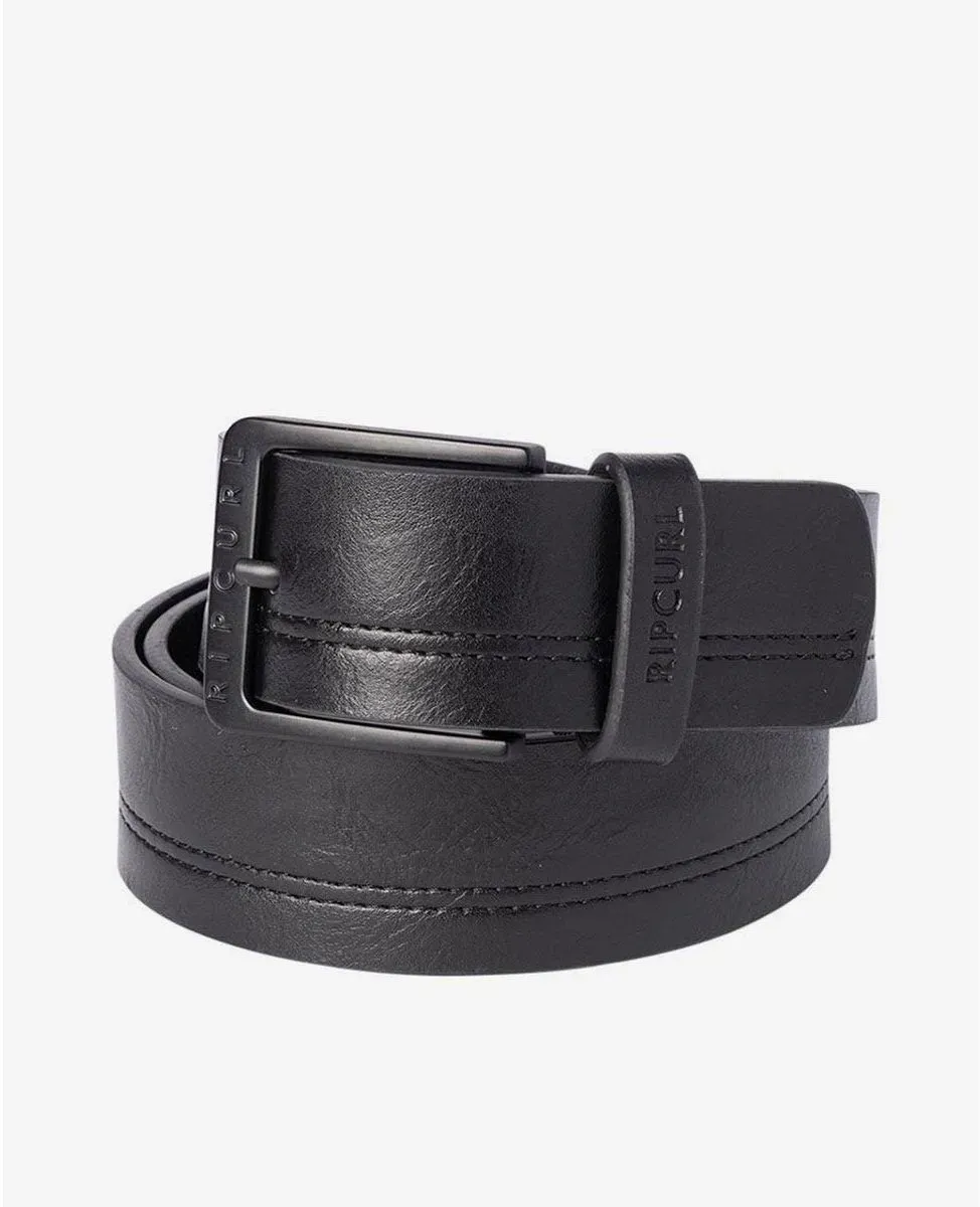 RipCurl Double Stitch PU Belt brown (0009) L/XL