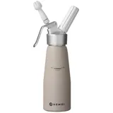 12x Sahnespender, HENDI, 0,5L, Taupe, ⌀80x(H)260mm