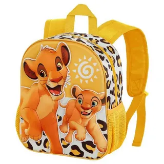 Disney Der König der Löwen Africa-Kleiner 3D Rucksack, Gelb, 26 x 31 cm, Kapazität 8,5 L