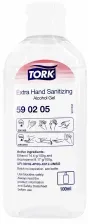Tork Extra Händedesinfektionsgel Alkohol 590205 , 1 Karton = 24 Flaschen à 100 ml