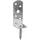 GAH Alberts Flechtzaunhalter L-Form 115 x 31,5 mm Edelstahl