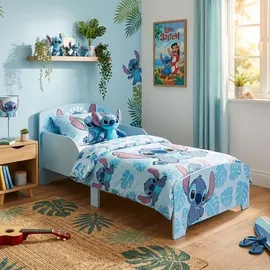 Arditex Kinderbett Lilo & Stitch 70 x 140 cm Holz lackiert blau