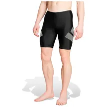 adidas Big Bars Jammer-Badehose Schwarz S