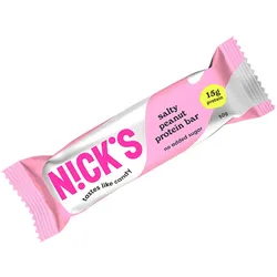 Nick's Salziger Erdnuss-Proteinriegel (50 g)