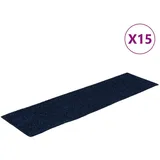 vidaXL Selbstklebende Treppenmatten 15 Stk. Rechteckig 76x20 cm Blau