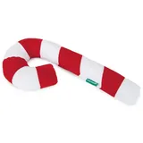 beeztees Weihnachtsspielzeug I Zuckerstangen Plüschtier I Xmas/Weihnachten I 50 cm