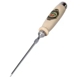 Stechbeitel mit Weißbuchenheft, handgeschmiedet 2 mm