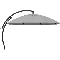 SUN GARDEN Ampelschirm Easy Sun Ø 375 cm Hellgrau