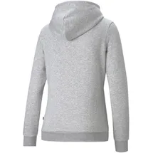 Puma Ess Logo Kapuzenjacke Damen light gray heather XS