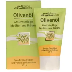 Olivenöl Gesichtspflege Creme mediterrane Bräune