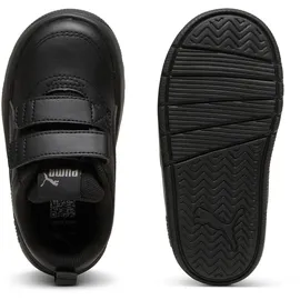 Puma Courtflex V3 Kinder Schwarz 23