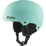 Alpina ZUPO Skihelm, Turquoise matt, 48-52
