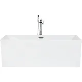 Beliani Rios freistehende Badewanne 80 x 170 cm