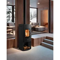 Blaze Kaminofen »Margherita«, Metall, 10,5 kW, schwarz