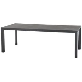 Siena Garden Carlos Gartentisch 220 x 100 x 74 cm anthrazit/dark grey