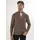 Felix Hardy Strickjacke mit durchgehendem Reißverschluss Braun XL