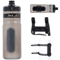 XLC Fahrrad Trinkflasche: Das XLC Fidlock Set WB-K07 mit Halterung, Adapter und Trinkflasche