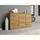 Top e shop Topeshop 2D3S ARTISAN, Eiche, 3 Schublade(n), Partikelbord, Einfarbig, Modern, Partikelbord - Braun
