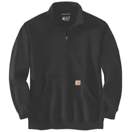 CARHARTT Quarter-Zip Sweatshirt Schwarz XL