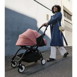 Stokke® Kinderwagen YOYO3 Black mit Neugeborenenaufsatz und Textilset Black
