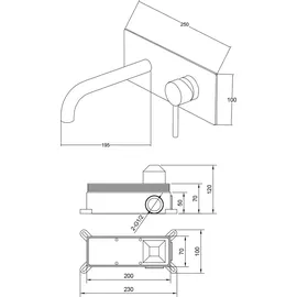 SoGood WA112 Einhandmischer Schwarz