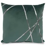 matratzen discount Dekokissen 45 x 45 cm Smaragdgrün