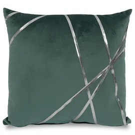 matratzen discount Dekokissen 45 x 45 cm Smaragdgrün