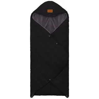 fillikid Winterfußsack Einschlagdecke Palü Exklusiv in Schwarz | Gr.: onesize