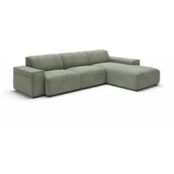 DAHEIM Ecksofa Halifax Cord Turtle