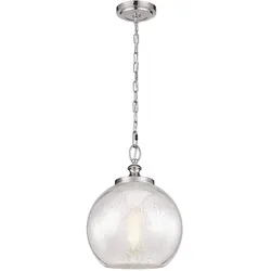 Tabby Pendelleuchte Stahl gebürstet Feiss FE-TABBY-P-M