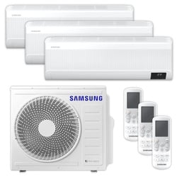 SAMSUNG | Wandgeräte-Set Wind-Free | 2 × 2,5 kW + 3,5 kW