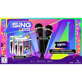 Let's Sing 2026 German Version [+ 2 Mics] - [PlayStation 5]