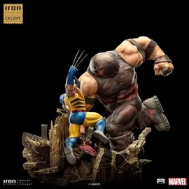 Iron Studios Wolverine vs Juggernaut Figur 30 cm