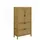 Vicco Midischrank Liora 60 x 110 x 29 cm Braun/Bambus