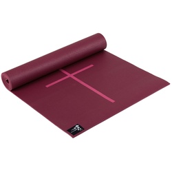 Yogistar Yogamatte Yogamatte Plus Alignment (1-St., Kein Set) rot YOGISHOP