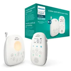 Philips AVENT Babyphone »SCD713/26«, mit Gegensprechfunktion und Nachtlicht Philips AVENT weiß