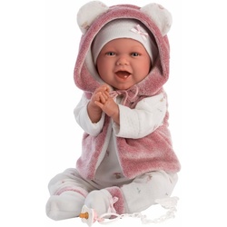 Llorens Babypuppe Mimi, 42 cm, Made in Europe rosa