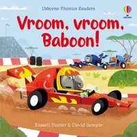 Usborne Verlag Vroom, vroom, Baboon!