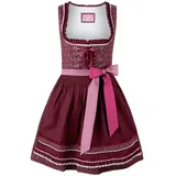 Stockerpoint Dirndl Kim rosa/rot/weiß 40