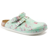 Birkenstock Clog Kay Flowers Gr.39 flower field mint Obermaterial:Birko-Flor